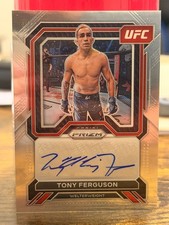 2023 Panini Prizm Tony Ferguson Auto No. SA-TFG UFC MMA
