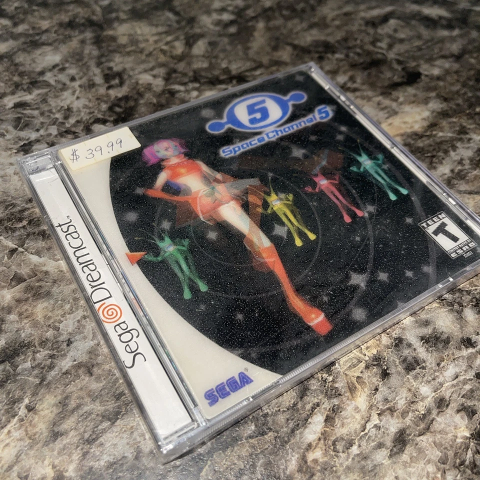 NEW SEALED Dreamcast Space Channel 5  factory sealed game unopened cib rare Sega - Image 2 of 4