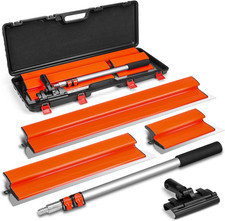 Drywall Skimming Blade Set, 12" 22" 32" Blades  Adjustable 24"-55" Aluminum Han