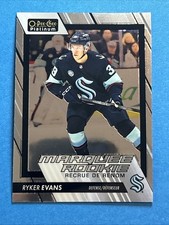 2023-24 O-Pee-Chee Platinum - Marquee Rookies Ryker Evans #289 (RC)