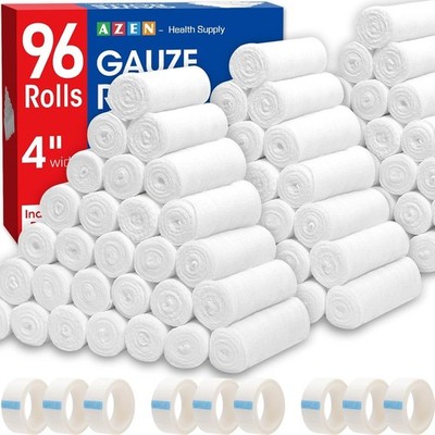 30 Rollos Vendas De Yeso Elasticas Gasa Para El Cuidado Heridas Manos Rodillas