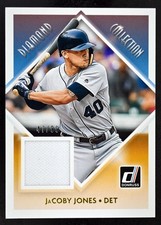 2018 Donruss #DC-JJ Jacoby Jones /99 Diamond Collection Gold Detroit Tigers