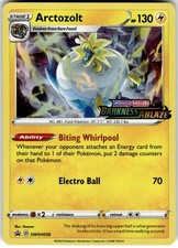 Arctozolt (Prerelease) Holo SWSH036 - Sword & Shield Promo NM on eBay