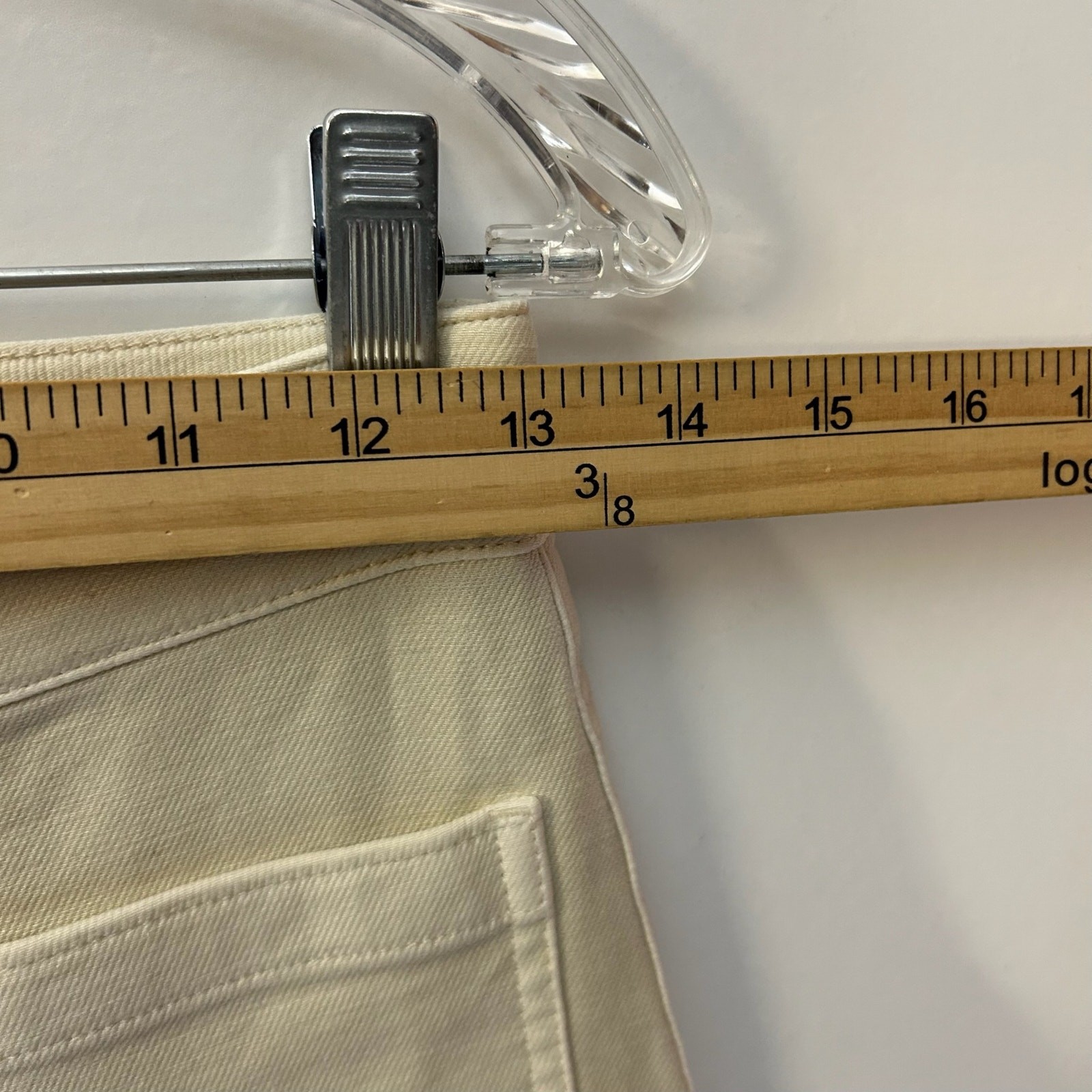 Faherty Soft Stretch Cord Patch Pocket High Rise … - image 6