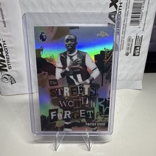 Topps 2022-23 Chrome Premier League Papiss Cissé Newcastle SWF-7 Streets Soccer