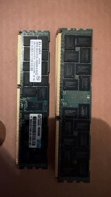 ECC-Ram ELPIDA 16GB 2Rx4 PC3L - 10600R-9-10-E2 - EBJ17RG4EAFD-DJ-F. HP