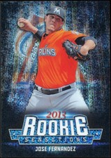 2015 Topps Chrome Update Jose Fernandez RSC-8 Rookie Sensations Chrome