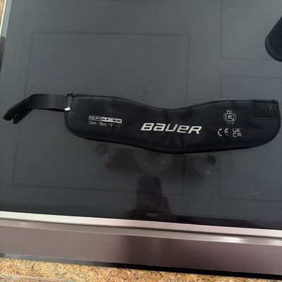 Bauer Hockey Youth Black Size Small-Medium NLP7 Neck Guard Protector Used