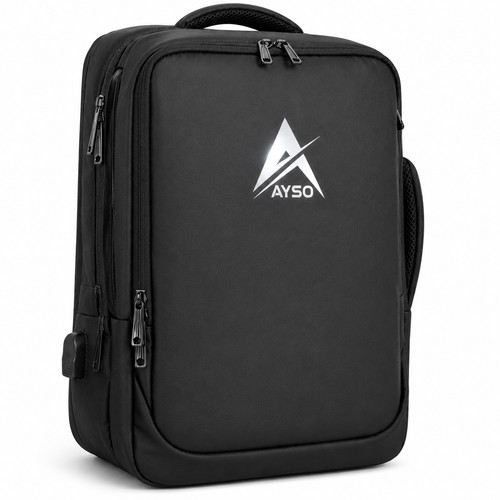 Laptop Backpack 15.6"Carry On Mens Business Travel Work School College Women Bag