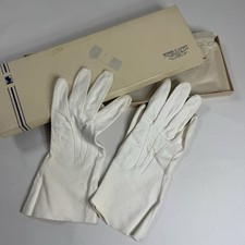 Vintage English Doeskin Gloves 3156 In Box Hendrie  Lovett Made In England