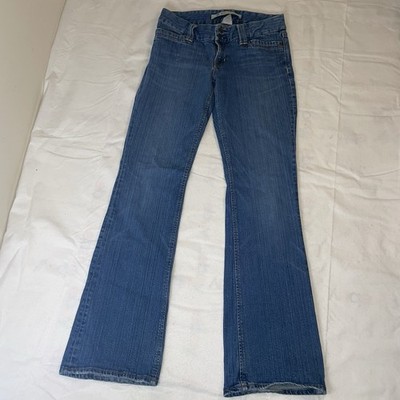 VTG Gap Medium Was Cotton Blend Ultra Low Rise Curvy 6R Bootcut Jeans