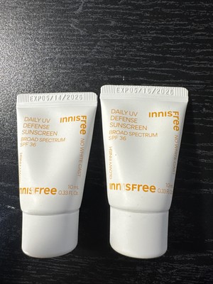 Innisfree Mineral Sunscreen SPF 45 10mL Travel Size Exp 5/26   New & Sealed