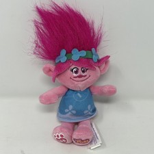 Build A Bear Dreamworks Troll Princess Poppy 6  Plush Backpack Bag Clip Trolls
