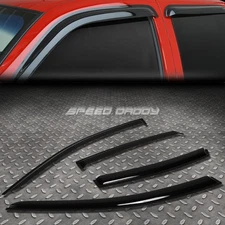 FOR 13-17 ALTIMA L33 4DR SMOKE TINT WINDOW VISOR SHADE/SUN WIND/RAIN DEFLECTOR