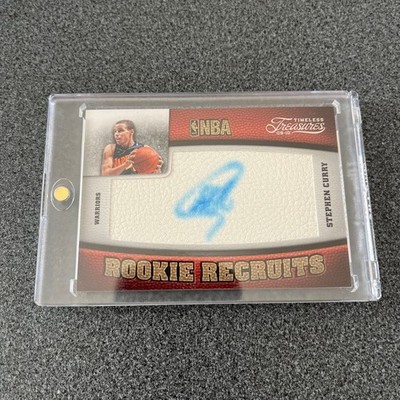 2009 Timeless Treasures Stephen Curry Rookie Autograph /299 RC