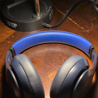 Beat Beats by Dr. Dre Studio3 Bluetooth Over-Ear Headband Headphones Blue
