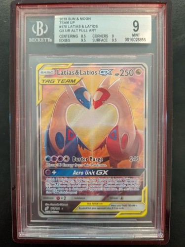 Latias & Latios-GX graded BGS 9 for sale on eBay