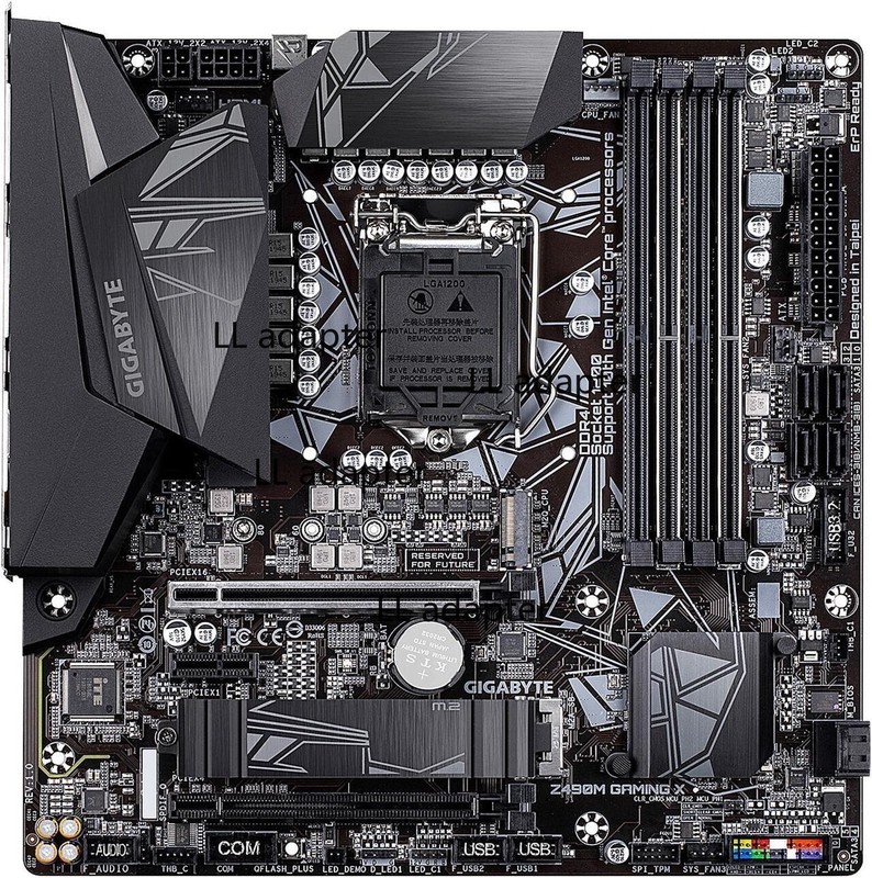 GIGABYTE Z490M GAMING X LGA 1200 Intel Z490 Micro-ATX Motherboard