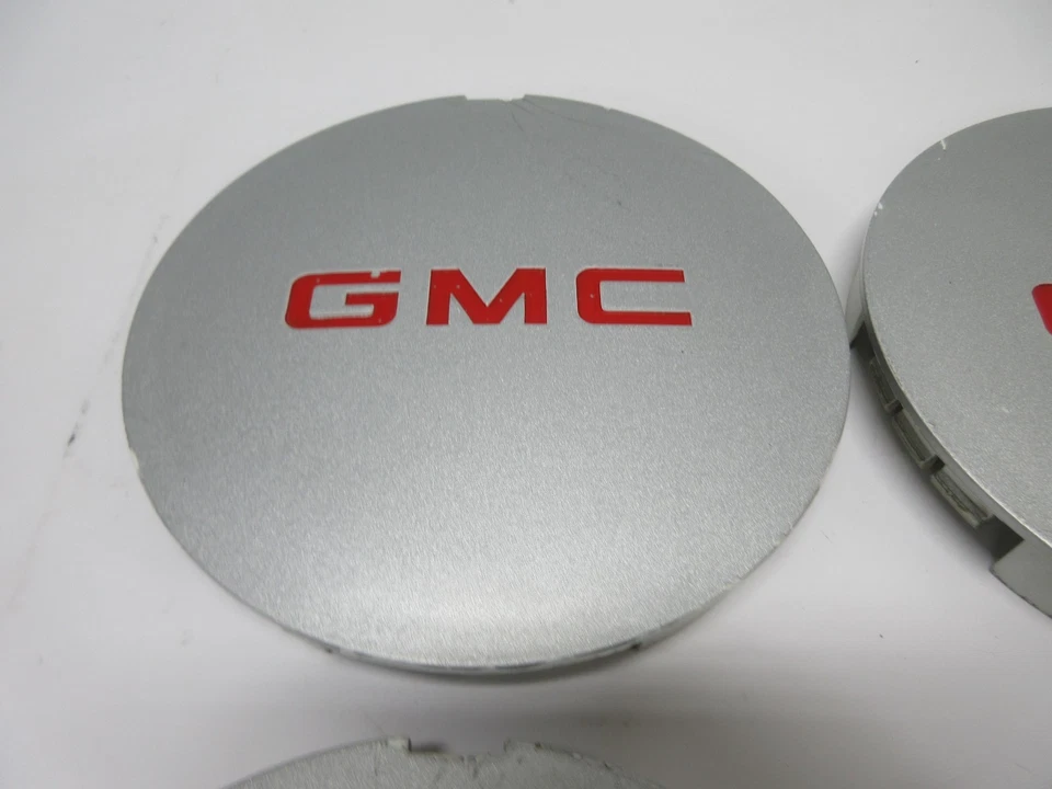 4 CUATRO 94-97 GMC Jimmy Sonoma S-15 tapas centrales de rueda 15982660 plata Foto 2 de 4