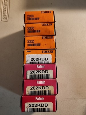 Timken 202Kdd Radial Bearing, Double Shield,15Mm Bore FAST SHIPPING!