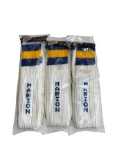 3 Pairs Vintage Tube Socks Double T Trenway Textiles 9 - 15 New Packages 80s