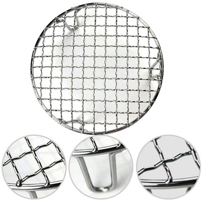 BBQ Grid Tablett Beständig Camping Edelstahl Heim Heizblock Mit Bein Runden