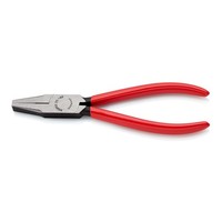 Knipex 20 01 180 Flachzange Mit Kunststoff üBerzogen Schwarz Atramentiert 180 Mm