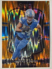 2024 Panini - Select 🏈 - Amon-Ra St. Brown - Orange Prizm /399 - LIONS #170