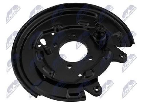NTY Splash Shield Brake Disc HTO-TY-062 For Toyota Rear Axle Left Reinforced