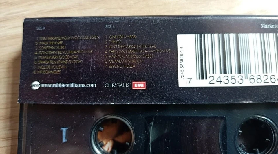 Robbie Williams : Swing When You're Winning ( Cassette Tape ) - Image 3 of 4