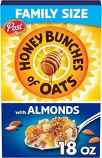 18 oz Box, with Almonds Breakfast Cereal