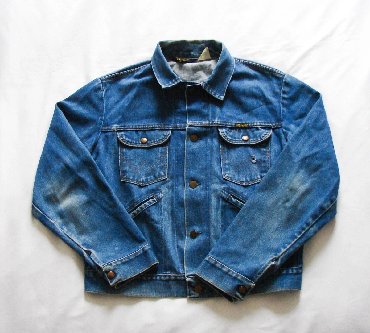 vintage wrangler jean jacket products for sale | eBay
