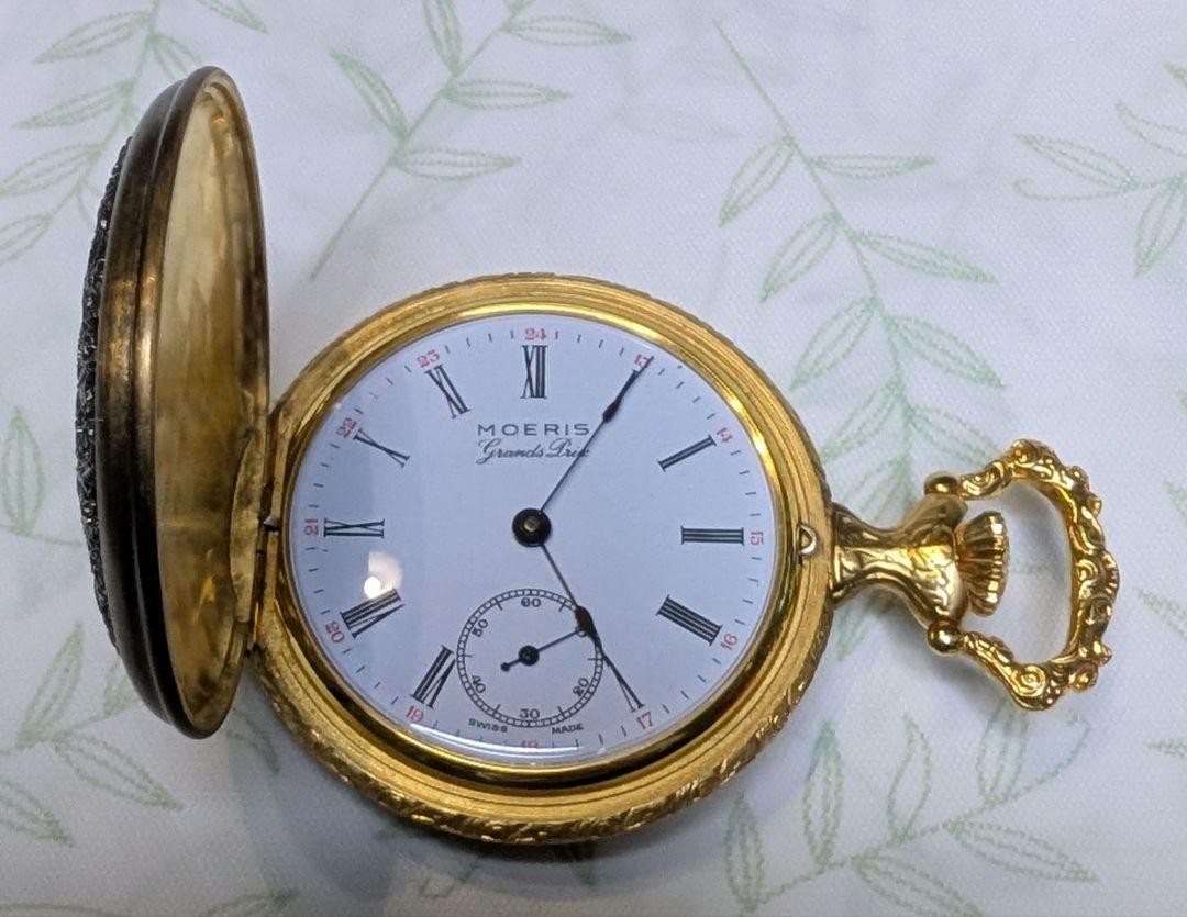 【勲五等瑞宝章】MOERIS GRANDS PRIX フルハンター 手巻き 希少 Moeris Grands Prix Mechanical Pocket Watch | eBay