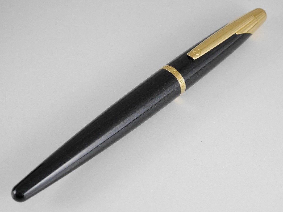 dunhill AD2000 Metallic Black GT Fountain Pen M (Excellent) FREE