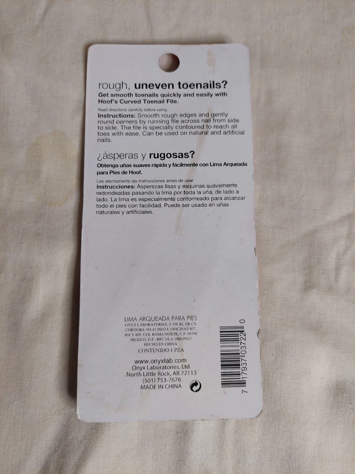 Hoof Feet Curved Toenail File - Image 3 of 4