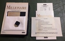 Millionaire Stock Market Simulation Blue Chip Commodore 64 disk + plug  Complete image