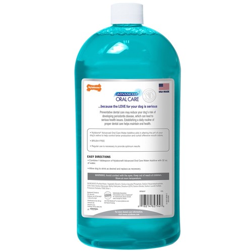 Nylabone Advanced Oral Care Water Additive for Dogs - Liquid Tartar Remover O... - Picture 6 of 9
