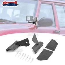 For Jeep Cherokee XJ 1984-2001 Lower Windshield A Pillar Light Mount Brackets