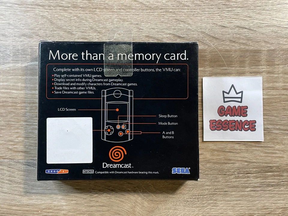 Carte Mémoire SEGA DreamCast VMU Neuf New Card Visual Memory Unit NTSC US - Photo 2/4