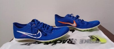 Nike Zoom Mamba 6 Mens 6.5 Womens 8 Blue Track Field Shoe Spikes DR2733-400 Nike Zoom Mamba V6 Track & Field Spikes Running Shoes  main image 3