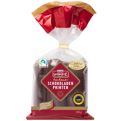 Lambertz Aachener Schokoladen Printen 200g MHD: 04/26