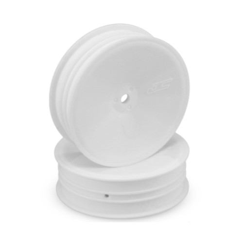 JConcepts Mono 2.2&Prime; 1/10 Buggy Slim Front Wheel, 4pk, White 3376W