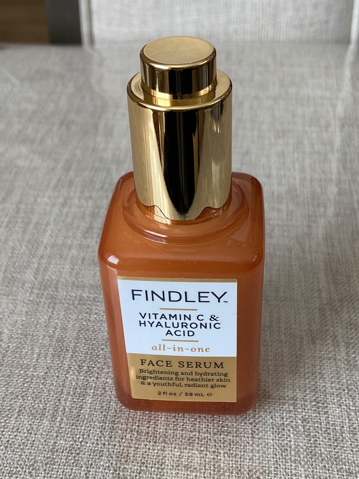 Findley Vitamin C & Hyaluronic Acid Face Serum All In One 2 fl oz/59 mL