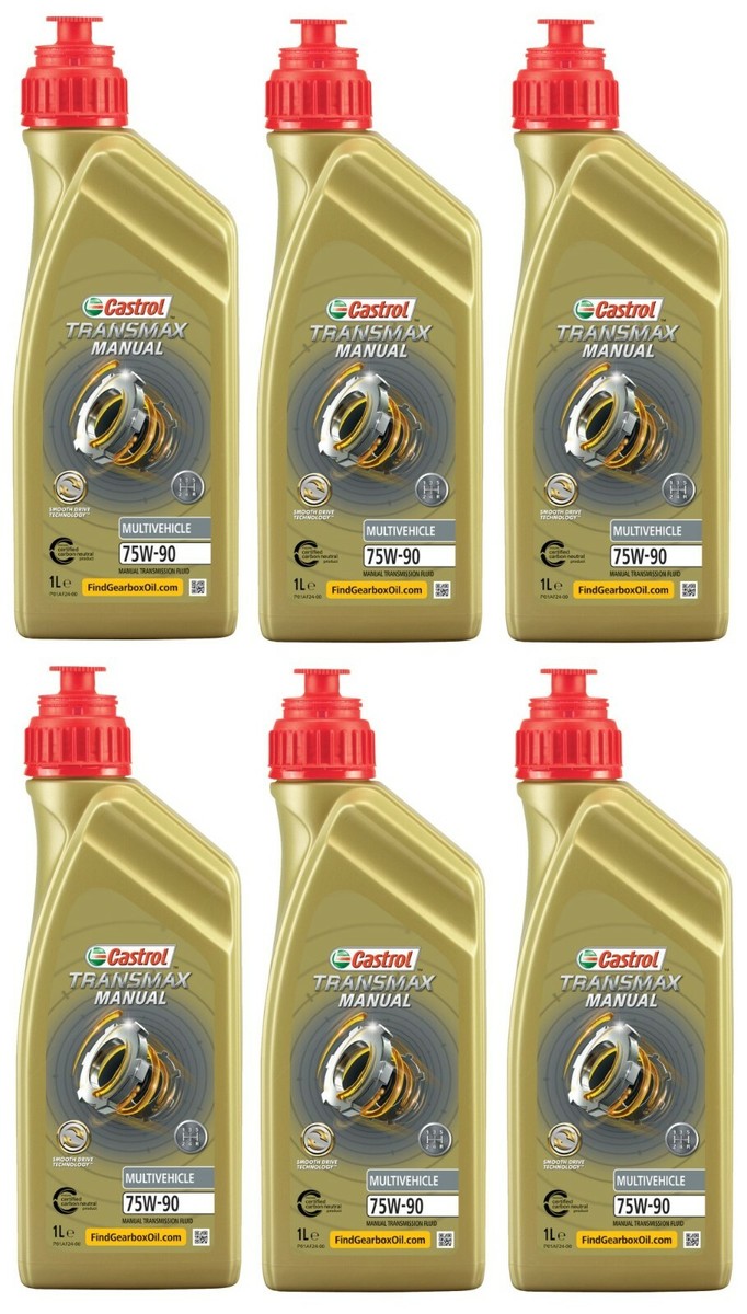 Castrol Transmax Manual Multivehicle 75w90 GL4 Fully Synthetic MTF