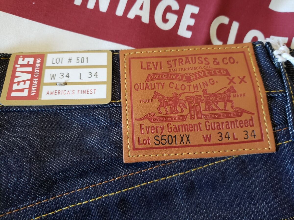 LEVI'S 1944 LVC 501 xx Vintage Clothing Japanese 1947 LEVI'S 1944 LVC 501 xx Vintage Clothing Japanese 1947