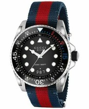 Gucci 126 XL 45 mm Stainless Stainless 