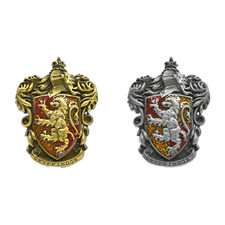 Harry Potter Pin Badge Hogwarts Brooch House Crest Enamel Alloy Gift Badges UK
