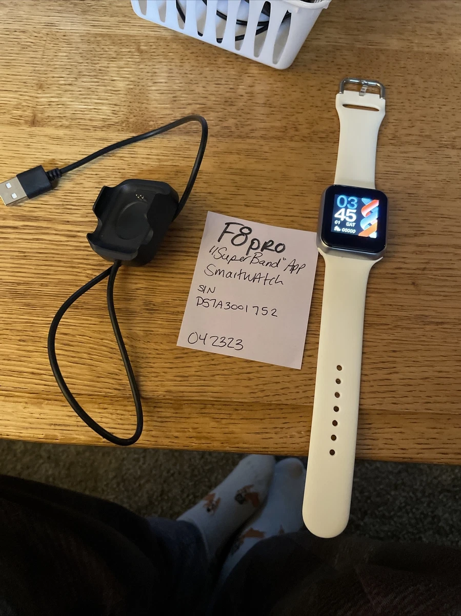 F8 Pro Touch Screen Smart Watch with Heart Rate Monitor and Multiple Sport Modes
