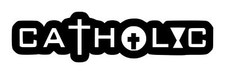 Catholic Decal 1 2.25"x8.5" Choose Color
