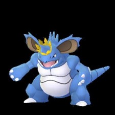CROWN NIDOKING COSTUME 3 INVITES POKEMON RAID...